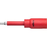 Wiha Juego de llaves de carraca aisladas, 1/2", Llave de tubo rojo/Amarillo