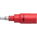 Wiha Juego de llaves de carraca aisladas, 3/8", Llave de tubo rojo/Amarillo