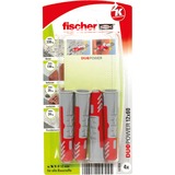 fischer DUOPOWER 12x60 K, Pasador gris claro/Rojo