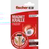 fischer GOW garra magnética, Imán plateado