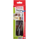 fischer THERMAX 8/80 M6 B, Pasador negro/Gris