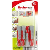 fischer Taco DUOPOWER 12x60 K, Pasador gris claro/Rojo