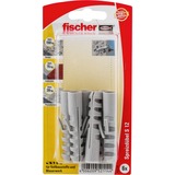 fischer Taco de expansión Dübel S 12 K, Pasador gris