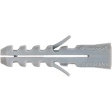 fischer Taco de expansión Dübel S 12 K, Pasador gris