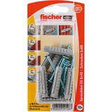 fischer Taco de expansión SX 8x40 S K, Pasador gris claro