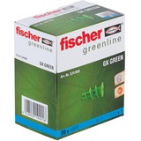 fischer Taco para placas de yeso GK GREEN, Pasador verde