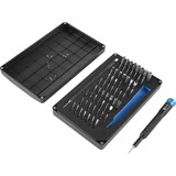 iFixit EU145299 punta de destornillador 64 pieza(s), Conjuntos de bits negro, 64 pieza(s), Plano, Hexagonal (métrico), JIS B 1012, Llave de vaso, Pentalobe, Phillips, Robertson, Cabezas de..., PH 0,PH 00,PH 000,PH 1,PH 2, 1,1.5,2,2.5,3,4 mm, T2,T3,T4,T5, TR10,TR15,TR20,TR25,TR6,TR7,TR8,TR9