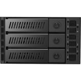 Chieftec CMR-2131SAS panel bahía disco duro Negro, Bastidor de instalación negro, Negro, 1 Ventilador(es), 8 cm, 217 mm, 146 mm, 85 mm