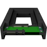 ICY BOX IB-2538StS Universal Funda de disco duro, Chasis intercambiable Universal, Funda de disco duro, Plástico, Negro, 2.5", China