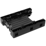Icy Dock MB290SP-1B panel bahía disco duro Bandeja para disco duro Negro, Chasis intercambiable negro, Bandeja para disco duro, 7,9.5 mm, Negro, Plástico, 102 mm, 146 mm