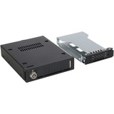 Icy Dock MB601VK-B panel bahía disco duro Negro, Chasis intercambiable negro, Negro, Metal, 32 Gbit/s, 101,2 mm, 161,2 mm, 25,4 mm