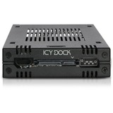 Icy Dock MB741SP-B caja para disco duro externo Carcasa de disco duro/SSD Negro 2.5", Bastidor de instalación negro, Carcasa de disco duro/SSD, 2.5", SAS-3, Serial ATA III, Hot-swap, Negro