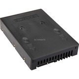 Icy Dock MB882SP-1S-1B parte carcasa de ordenador, Bastidor de instalación negro, Plástico, Negro, 195,3 g, 101 x 145 x 25 mm, Minorista