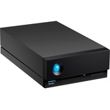 LaCie 1big Dock disco duro externo 4000 GB Negro, Unidad de disco duro negro, 4000 GB, 3.5", 3.2 Gen 1 (3.1 Gen 1), 7200 RPM, Negro