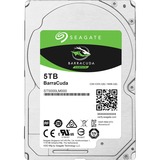 Seagate Barracuda ST5000LM000 disco duro interno 2.5" 5000 GB Serial ATA III, Unidad de disco duro 2.5", 5000 GB, 5400 RPM