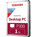 Toshiba P300 1TB 3.5" 1000 GB Serial ATA III, Unidad de disco duro 3.5", 1000 GB, 7200 RPM, A granel