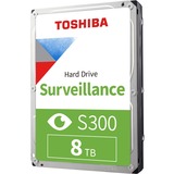 Toshiba S300 Surveillance 3.5" 8000 GB Serial ATA III, Unidad de disco duro 3.5", 8000 GB, 7200 RPM, A granel