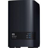 WD My Cloud EX2 Ultra NAS Escritorio Ethernet Negro Armada 385 negro, NAS, Escritorio, Marvell, Armada 385, 8 TB, Negro