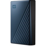 WD My Passport Ultra disco duro externo 5000 GB Azul, Unidad de disco duro azul/Negro, 5000 GB, 3.2 Gen 1 (3.1 Gen 1), Azul