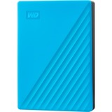 WD My Passport disco duro externo 4000 GB Azul, Unidad de disco duro azul, 4000 GB, 3.2 Gen 1 (3.1 Gen 1), Azul
