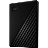 WD My Passport disco duro externo 4000 GB Negro, Unidad de disco duro negro, 4000 GB, 3.2 Gen 1 (3.1 Gen 1), Negro