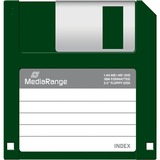 MediaRange MR200 diskette 1,44 MB negro, 1,44 MB