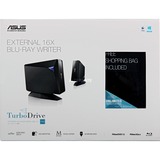 ASUS BW-16D1H-U PRO unidad de disco óptico Blu-Ray DVD Combo Negro, Regrabadora Blu-ray externa negro, Negro, Bandeja, Vertical/Horizontal, Sobremesa/Portátil, Blu-Ray DVD Combo, USB 3.2 Gen 1 (3.1 Gen 1)