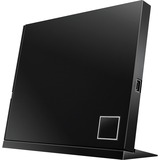 ASUS SBC-06D2X-U unidad de disco óptico Blu-Ray DVD Combo Negro, Combo Blu-ray externo negro brillante, Negro, Horizontal/Vertical, Escritorio, Blu-Ray DVD Combo, USB 2.0, BD-R, BD-R DL, BD-RE, BD-RE DL, BD-ROM, CD, CD-R, CD-ROM, CD-RW, DVD, DVD+R, DVD+R DL, DVD+RW,..., Minorista