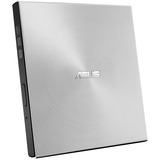 ASUS SDRW-08U7M-U unidad de disco óptico DVD±RW Plata, Regrabadora DVD externa plateado, Plata, Bandeja, Vertical/Horizontal, Sobremesa/Portátil, DVD±RW, USB 2.0