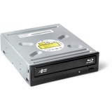 Hitachi-LG Data Storage Super Multi Blu-ray Writer, Regrabadora Blu-ray negro, Negro, Bandeja, Escritorio, Blu-Ray RW, SATA, 60000 h, A granel