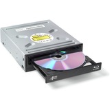 Hitachi-LG Data Storage Super Multi Blu-ray Writer, Regrabadora Blu-ray negro, Negro, Bandeja, Escritorio, Blu-Ray RW, SATA, 60000 h, A granel
