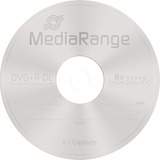 MediaRange MR466 DVD en blanco 8,5 GB DVD+R DL 10 pieza(s), DVDs vírgenes DVD+R DL, Caja para pastel, 10 pieza(s), 8,5 GB