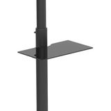HAGOR 1981 soporte para pantalla de señalización 139,7 cm (55") Negro, Sistema de soporte negro, 35 kg, 81,3 cm (32"), 139,7 cm (55"), 600 x 400 mm, 1195 - 1635 mm