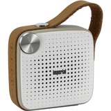 Imperial BAS 4 Altavoz monofónico portátil Marrón, Gris, Blanco 4 W blanco, 4 W, 4 Ω, Inalámbrico y alámbrico, A2DP,AVRCP, 10 m, MicroUSB