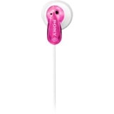 Sony MDR-E9LP Auriculares y Cascos rosa neón, Alámbrico, 18 - 22000 Hz, Música, 6 g, Auriculares, Rosa, Blanco