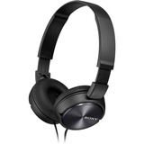 Sony MDR-ZX310AP Auriculares y Cascos, Auriculares con micrófono negro, Alámbrico, 10 - 24000 Hz, Llamadas/Música, 125 g, Auriculares, Negro