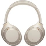 Sony WH-1000XM4 Auriculares Inalámbrico y alámbrico Diadema Llamadas/Música USB Tipo C Bluetooth Plata, Auriculares con micrófono plateado, Inalámbrico y alámbrico, Llamadas/Música, 4 - 40000 Hz, 254 g, Auriculares, Plata