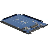 DeLOCK 62688 tarjeta y adaptador de interfaz, Controlador ATA serie Negro, 1.35 mm, 70 mm, 100 mm, 7 mm