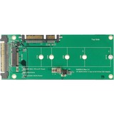 DeLOCK 62864 tarjeta y adaptador de interfaz Interno M.2, Convertidor U.2, M.2, Negro, Verde, 6 Gbit/s, Windows 10 Education, Windows 10 Education x64, Windows 10 Enterprise, Windows 10 Enterprise x64,..., 52 mm