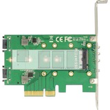 DeLOCK 89518 tarjeta y adaptador de interfaz Interno M.2, SATA, Controlador PCIe, M.2, SATA, PCIe 3.0, Windows 10 Education, Windows 10 Education x64, Windows 10 Enterprise, Windows 10 Enterprise x64,..., Caja