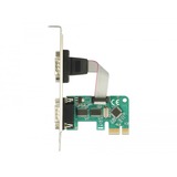 DeLOCK 89918 tarjeta y adaptador de interfaz Interno De serie PCIe, De serie, PCIe 1.1, RS-232, WCH CH382L, 5, 6, 7, 8