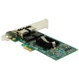 DeLOCK 89944 adaptador y tarjeta de red Interno Ethernet 1000 Mbit/s, Adaptador de red Interno, Alámbrico, PCI Express, Ethernet, 1000 Mbit/s