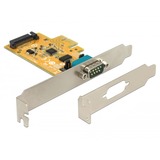 DeLOCK 90293 tarjeta y adaptador de interfaz Interno RS-232, Convertidor PCIe, RS-232, Perfil bajo, PCIe 2.0, SUN2212, 0,0001152 Gbit/s