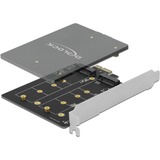 DeLOCK 90432 tarjeta y adaptador de interfaz Interno M.2 PCIe, M.2, PCIe 3.0, Negro, JMicron JMB582, Windows 10 Education, Windows 10 Education x64, Windows 10 Enterprise, Windows 10 Enterprise x64,...