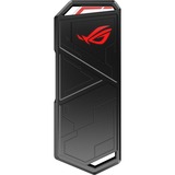 ASUS ROG Strix Arion Caja externa para unidad de estado sólido (SSD) Negro M.2, Caja de unidades negro, Caja externa para unidad de estado sólido (SSD), M.2, M.2, 10 Gbit/s, Conexión USB, Negro