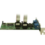 DeLOCK PCI Card 4x Serial tarjeta y adaptador de interfaz, Tarjeta de interfaz PCI, 1 Mbit/s, Alámbrico, 98SE/ME/2000/NT4.0/XP/Vista, Linux, DOS, Lite Retail