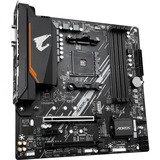 GIGABYTE B550M AORUS ELITE Placa base - Procesadores AMD Ryzen 5000, VRM de 5+3 fases, hasta 4733 MHz DDR4, 1xPCIe 4.0 + 1xPCIe 3.0 M.2, LAN 1GbE, USB 3.2 Gen 1 negro/Gris, VRM de 5+3 fases, hasta 4733 MHz DDR4, 1xPCIe 4.0 + 1xPCIe 3.0 M.2, LAN 1GbE, USB 3.2 Gen 1, AMD, Zócalo AM4, AMD Ryzen 3000 Series, AMD Ryzen 4000 Series, AMD Ryzen 5000 Series, Zócalo AM4, DDR4-SDRAM, 128 GB