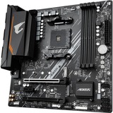 GIGABYTE B550M AORUS ELITE Placa base - Procesadores AMD Ryzen 5000, VRM de 5+3 fases, hasta 4733 MHz DDR4, 1xPCIe 4.0 + 1xPCIe 3.0 M.2, LAN 1GbE, USB 3.2 Gen 1 negro/Gris, VRM de 5+3 fases, hasta 4733 MHz DDR4, 1xPCIe 4.0 + 1xPCIe 3.0 M.2, LAN 1GbE, USB 3.2 Gen 1, AMD, Zócalo AM4, AMD Ryzen 3000 Series, AMD Ryzen 4000 Series, AMD Ryzen 5000 Series, Zócalo AM4, DDR4-SDRAM, 128 GB