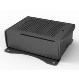 Joy-IT Carcasa de aluminio para Raspberry Pi 4 B, Caja/Carcasa negro