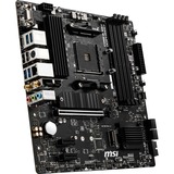 MSI B550M PRO-VDH WIFI placa base AMD B550 Zócalo AM4 micro ATX negro, AMD, Zócalo AM4, 3rd Generation AMD Ryzen™ 3, 3rd Generation AMD Ryzen 5, 3rd Generation AMD Ryzen™ 7, 3rd..., DDR4-SDRAM, 128 GB, DIMM